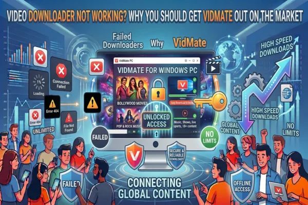 Video Downloader Not Working? Why You Should Get VidMate Out on the Market