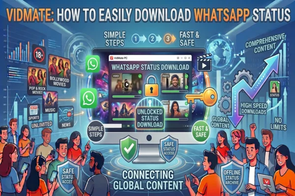 VidMate: How to Easily Download WhatsApp Status