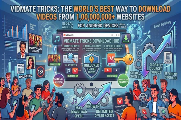 VidMate Tricks: The World’s Best Way to Download Videos from 1,00,000,000+ Websites